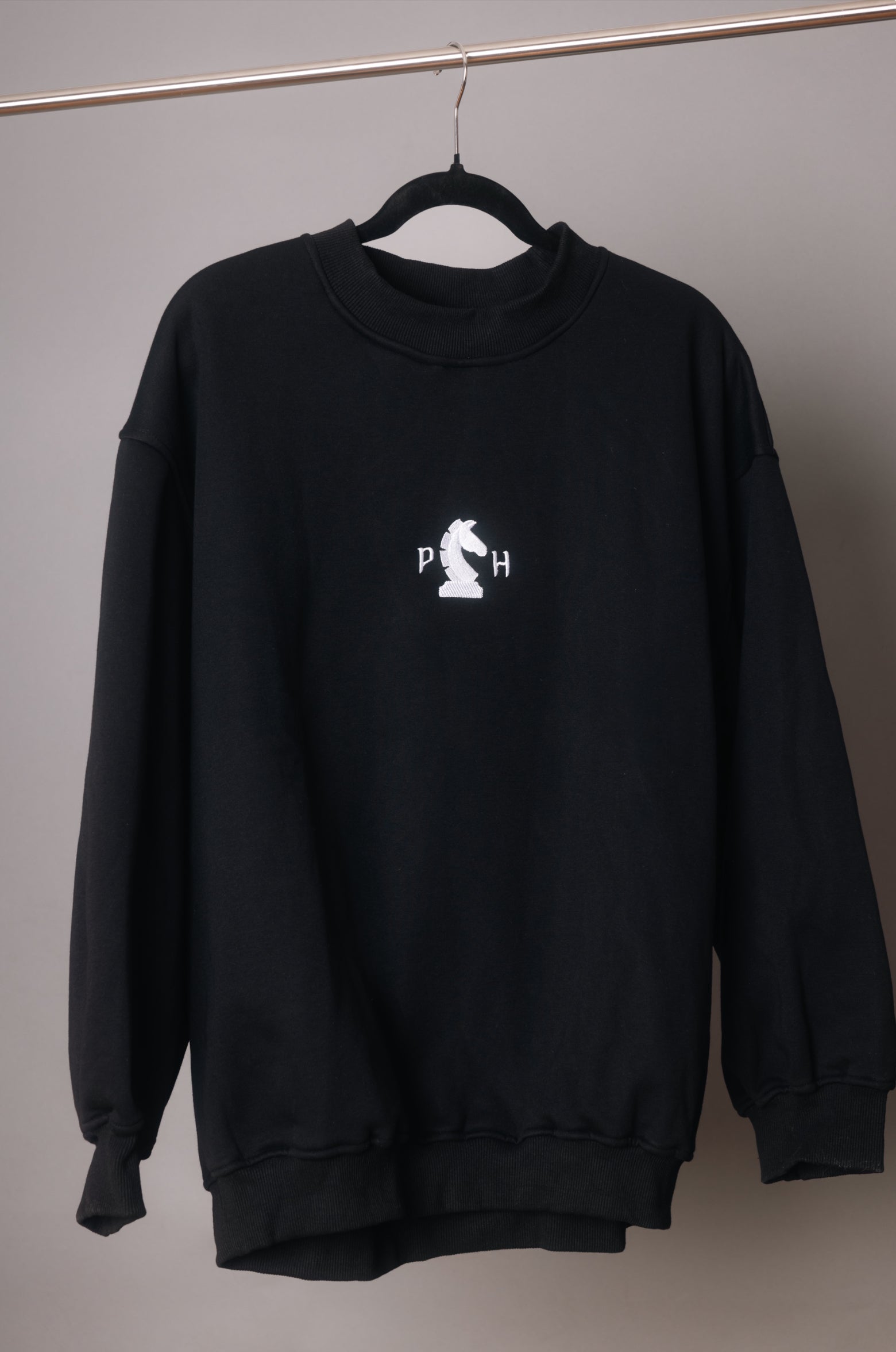 Oversized Embroidered Sweatshirt