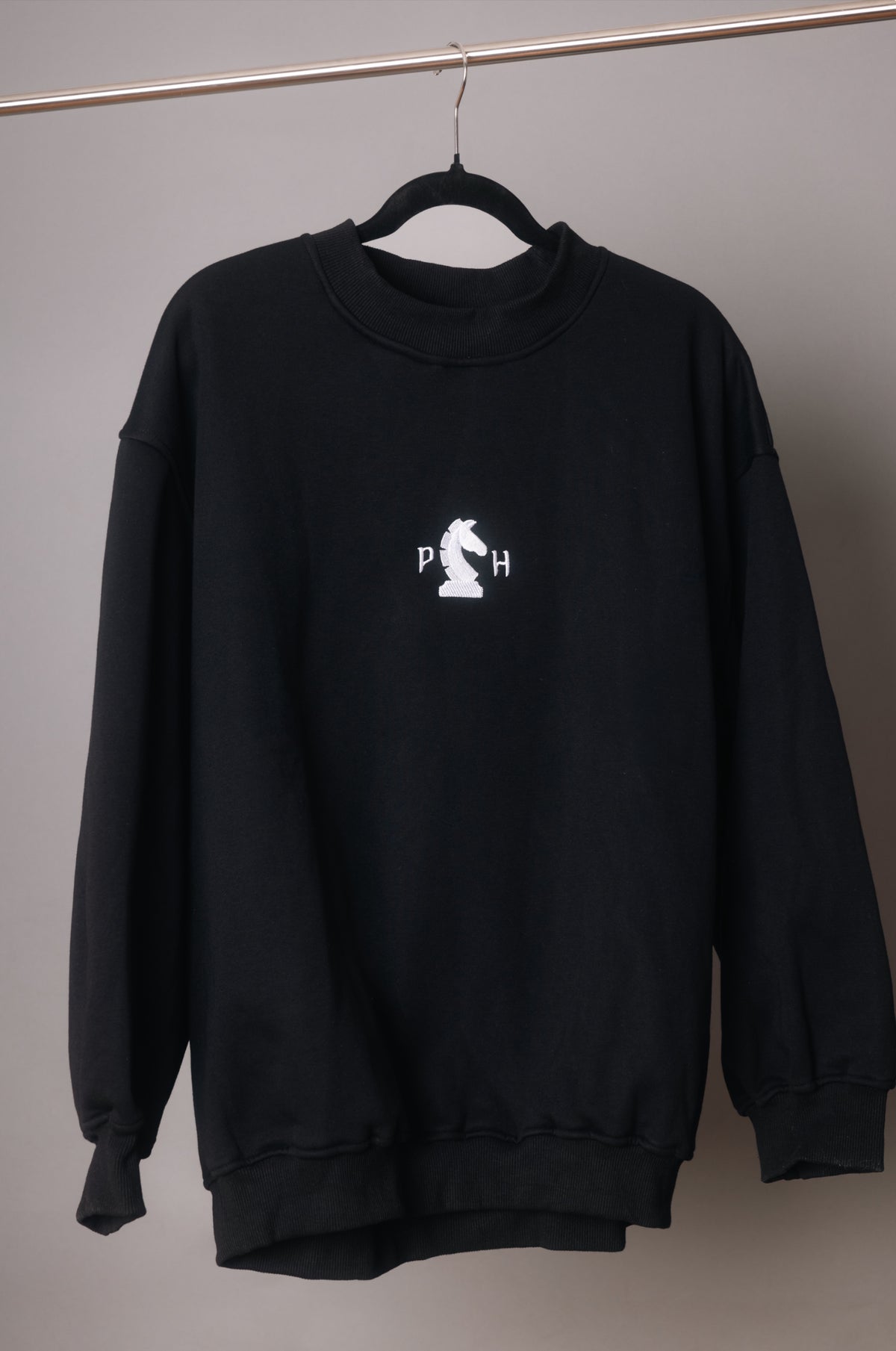 Oversized Embroidered Sweatshirt